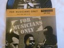 DIZZY GILLESPIE, STAN GETZ For Musicians Only orig. German Single 7