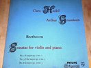 Beethoven Violin Sonatas - Grumiaux, Haskil - Philips 1st. maroon minigroove
