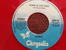 BLONDIE - Island of the lost souls - RARE EL SALVADOR RED VINYL 45