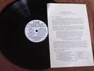 Cook Laboratories White Noise Wide Band Thermal Test Record/Booklet/10