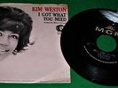 KIM Weston, I Got What You Need RARE US 45 with p/s STOMPING northern soul M- NM