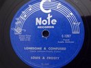R&B/Blues 78rpm Louis & Frosty - Lonesome & Confused/Train Time C NOTE E- RARE