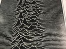 Original 1979 Joy Division Record Shop Promo Poster for the Unknown Pleasures LP