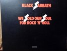 BLACK SABBATH- We Sold Our Soul For Rock N Roll   Vinyl LP  (1975)  1st press?