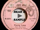 rare The Beatles Strawberry Fields Forever Penny Lane CONGO HMV Africa 45  HEAR