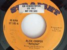 Alice Cooper - Reflected - Straight 45 101 Rock Promo Debut Psych Super Rare