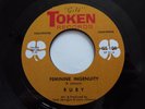 NORTHERN SOUL-RUBY-FEMININE INGENUITY-GOLD TOKEN          REPRO/CARVER