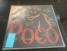 Poco All Fired Up Autographed Signed Vinyl Album LP Rusty Young George Grantham