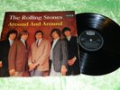 THE ROLLING STONES : Around and around - Original 1964 France Decca LP GD/VG
