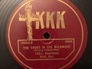 VERY RARE - KKK Ku Klux Klan 78 RPM - The Cross In The Wildwood - Gennett NICE