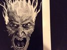 Execute Inferno Split Punk Album Pusmort 0012-06 Pushead