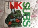 UK subs warhead French copy autographed