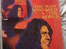 David Bowie Man Who Sold The World Red vinyl LP & CD German Mercury round cover