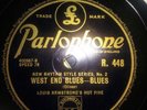 LOUIS ARMSTRONG,WEST END BLUES,78 TOURS