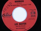 Inst. Rock & Roll Tittyshaker 45 LES BAXTER Boomada CAPITOL HEAR