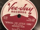 Six POST WAR BLUES Hogg, King, Fulson, Turner, Memphis Slim - most E 78 rpm