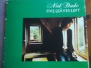 Nick Drake Five Leaves Left vinyl lp 3rd press mistake on sticker