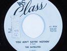 R&B Rocker/Doo Wop 45 SATELLITES You Ain't Sayin' Nothin' CLASS promo HEAR
