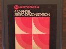 Motorola 4 Channel Stereo Demonstration Quadraphonic 8-Track Tape