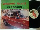 GREGORY ISAACS - in person - GG'S reggae VG++//