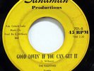THE FUGITIVES-GOOD LOVIN IF YOU CAN GET IT ON SANDMAN NORTHERN 45-HEAR