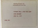 Richard Hell and the Voidoids Blank Generation Metal Acetate LPs Punk CBGB’s