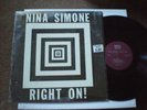 NINA SIMONE LP ROKER 6001 STEREO RIGHT ON NM IN SHRINK