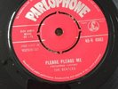 THE BEATLES ORIGINAL 1963 UK 45 PLEASE PLEASE ME  RED LABEL  PARLOPHONE LABEL