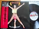 BOXER - BELOW THE BELT - MINTY RARE JAPAN  VINYL 33 LP + OBI - VIRGIN YX-7101-VR