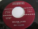 THE FIVE SCALDERS LEGENDARY DETROIT DOO WOP 45 DRUMMOND LBL GIRL FRIEND /WILLOW