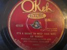 78 RPM -- Fiddlin' John Carson and His Virginia Reelers, Okeh 45122, E-  Country