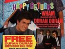 Wham  on Magazine Cover 1984    Duran Duran    Boy George   Ian McCulloch   Sade