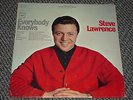 STEVE LAWRENCE - EVERYBODY KNOWS -  1964 IN SHRINK STEREO 360 SOUND LP - NM VG