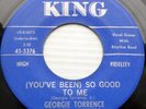 GEORGIE TORRENCE the DIPPERS doowop VG++ KING 45 YOU'VE BEEN SO GOOD TO ME kz109