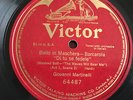 78 rpm record Giovanni Martinelli 5 Victor VICTROLA 20's Opera Records Classical