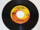 THE BEATLES Rare Canadian 45 #2: Thank You Girl / Do You Want To Know A Secret?