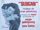 Rock 45 JANE BIRKIN SERGE GAINSBOURG Slogan PHILIPS france picture sleeve HEAR