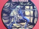 IRON MAIDEN NM MINT RARE UK PROMO LP PICTURE DISC 1983 PIECE OF MIND EMI LABEL