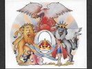 QUEEN : A Day At The Races - Official Promotional Unused Album Sticker (Promo)