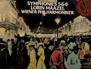 CBS - MAHLER - SYMPHONIES - 5 & 6 - LORIN MAAZEL - 3LP BOX - NM