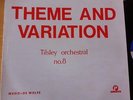 Music de Wolfe THEME AND VARIATION ,Tilsley Orchestral No8 DW/LP 3174 Rare
