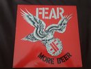 FEAR More Beer LP original Restless LA hardcore punk