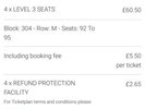 Foo Fighters Tickets X 4 Manchester June 2018