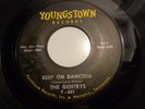 143...RARE GARAGE 45...THE GENTRYS...KEEP ON DANCING....YOUNGSTOWN 601...VG