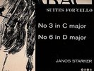 SAGA XID 5161 - STARKER - BACH - CELLO SUITES 3 & 6 - NM