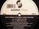 SCOTT BROWN v DJ RAB S - NOW IS THE TIME 12