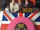 THE CLASH Out on Parole EP ltd PINK VINYL 7