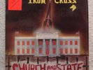 Iron Cross - Church And State, 1987 shrink wrap M-/EX rare private press Lp.