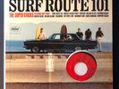 The Super Stocks   Surf Route 101   Capitol Rainbow Lp + 45rpm T 2113 Mint