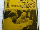 BEETHOVEN COMPLETE MUSIC FOR CELLO AND PIANO PABLO CASALS RUDOLF SERKIN 3LP BOX